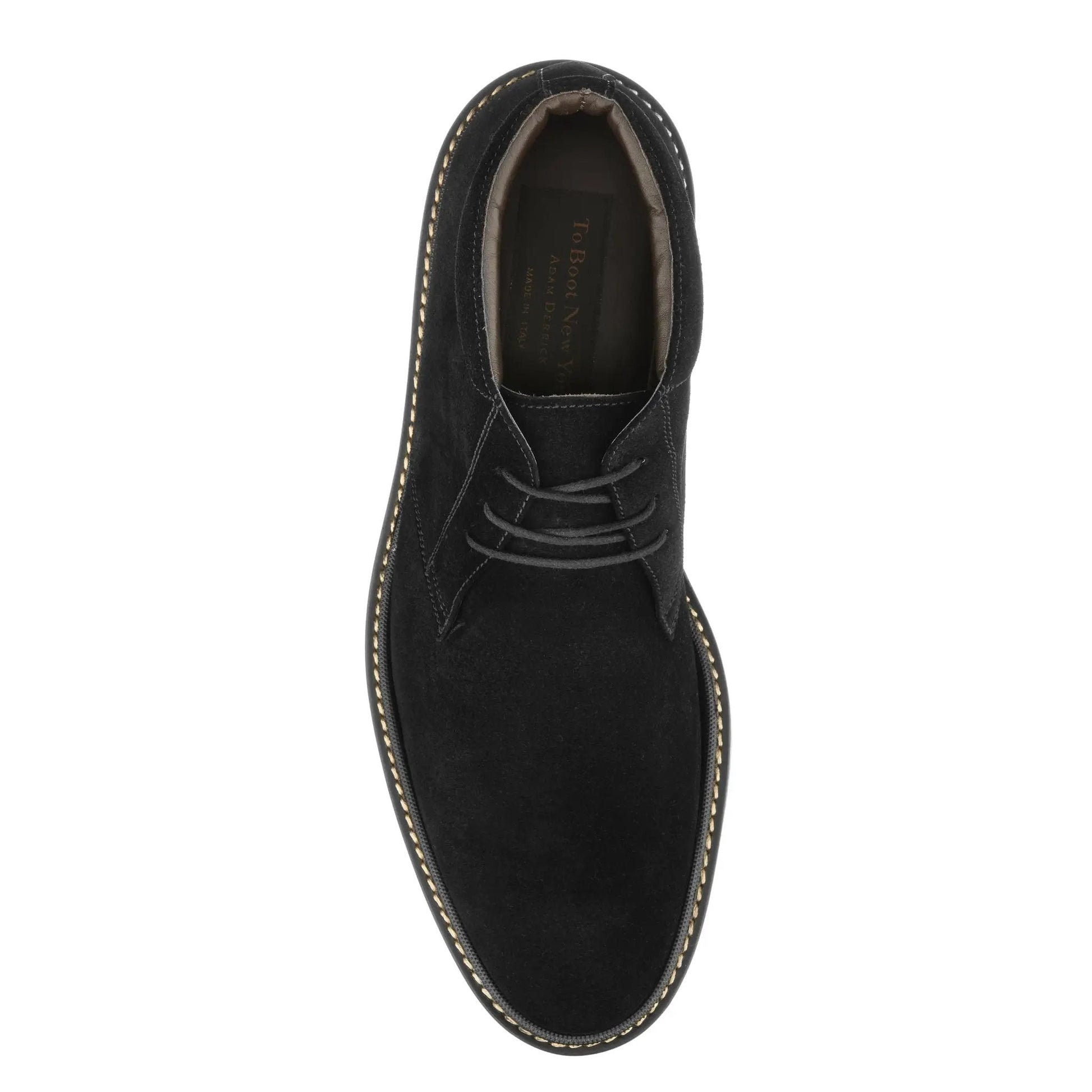Javier Black Suede Chukka Desert Boot - To Boot New York