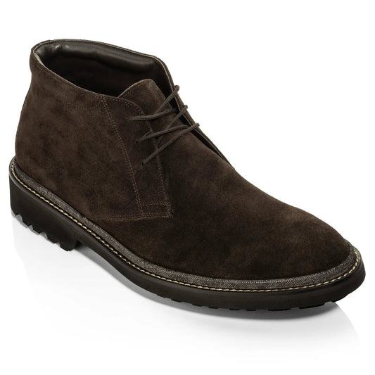 Javier Dark Brown Suede Desert Boot - To Boot New York