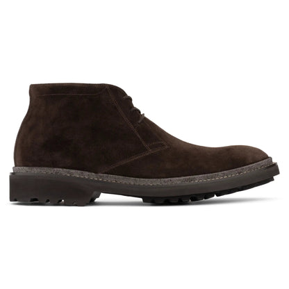 Javier Dark Brown Suede Desert Boot - To Boot New York