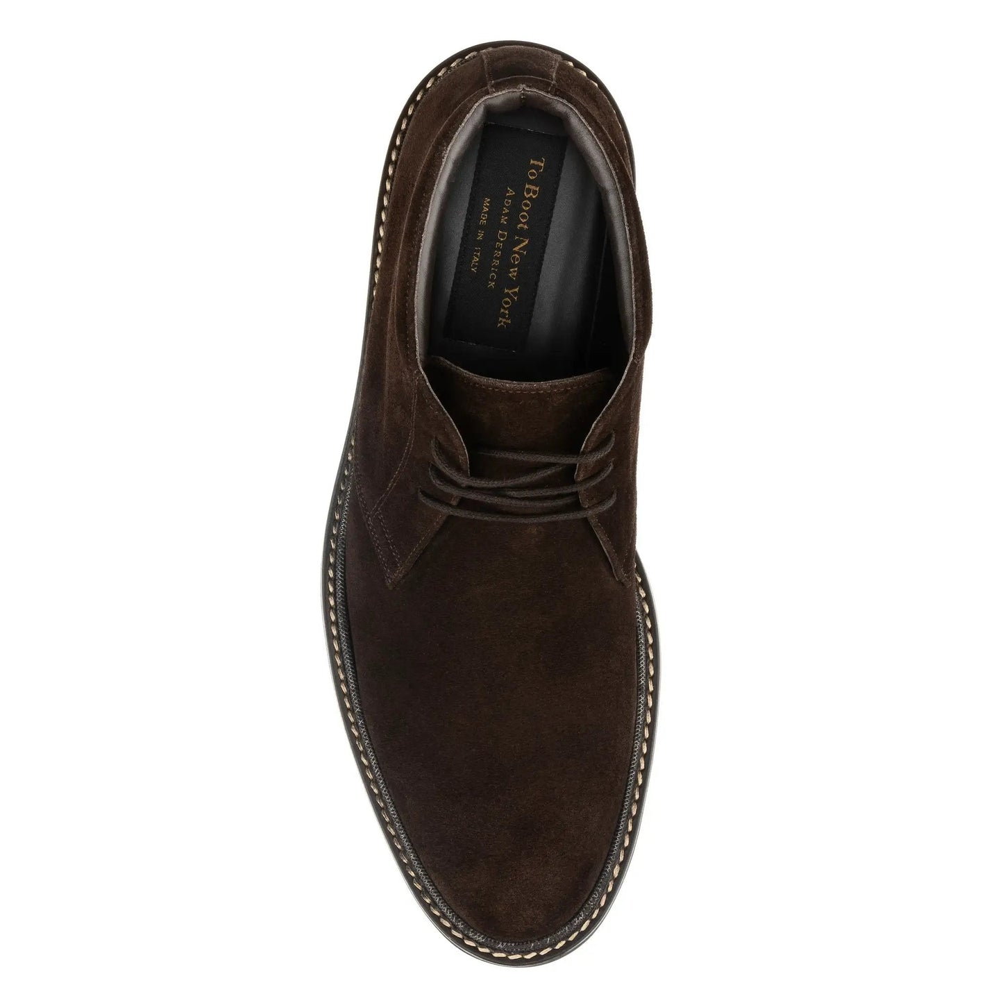 Javier Dark Brown Suede Desert Boot - To Boot New York