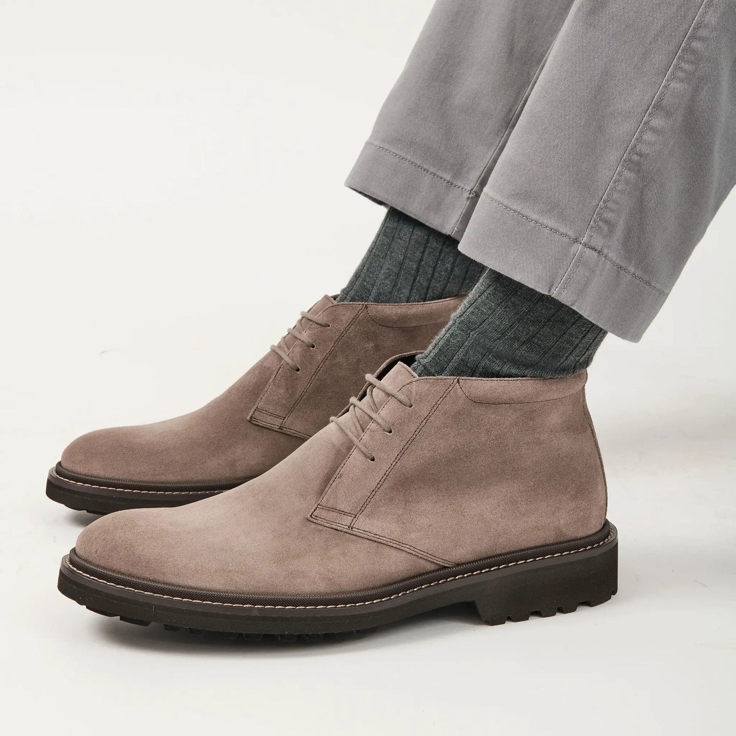 Javier Taupe Suede Chukka Desert Boot - To Boot New York