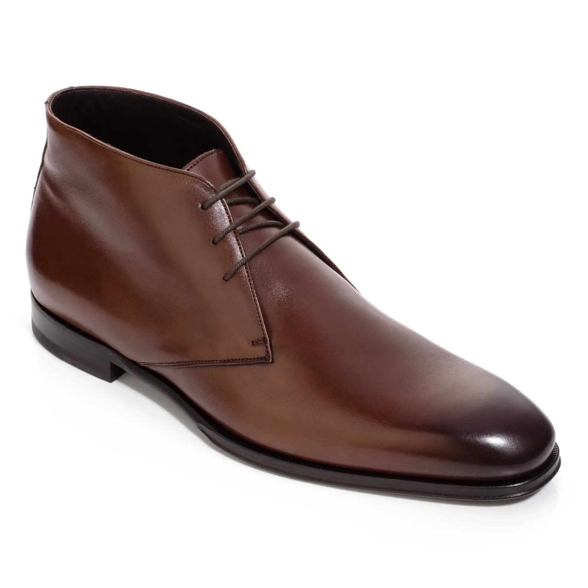 Leigh Burnished Brown Calf Chukka Boot - To Boot New York