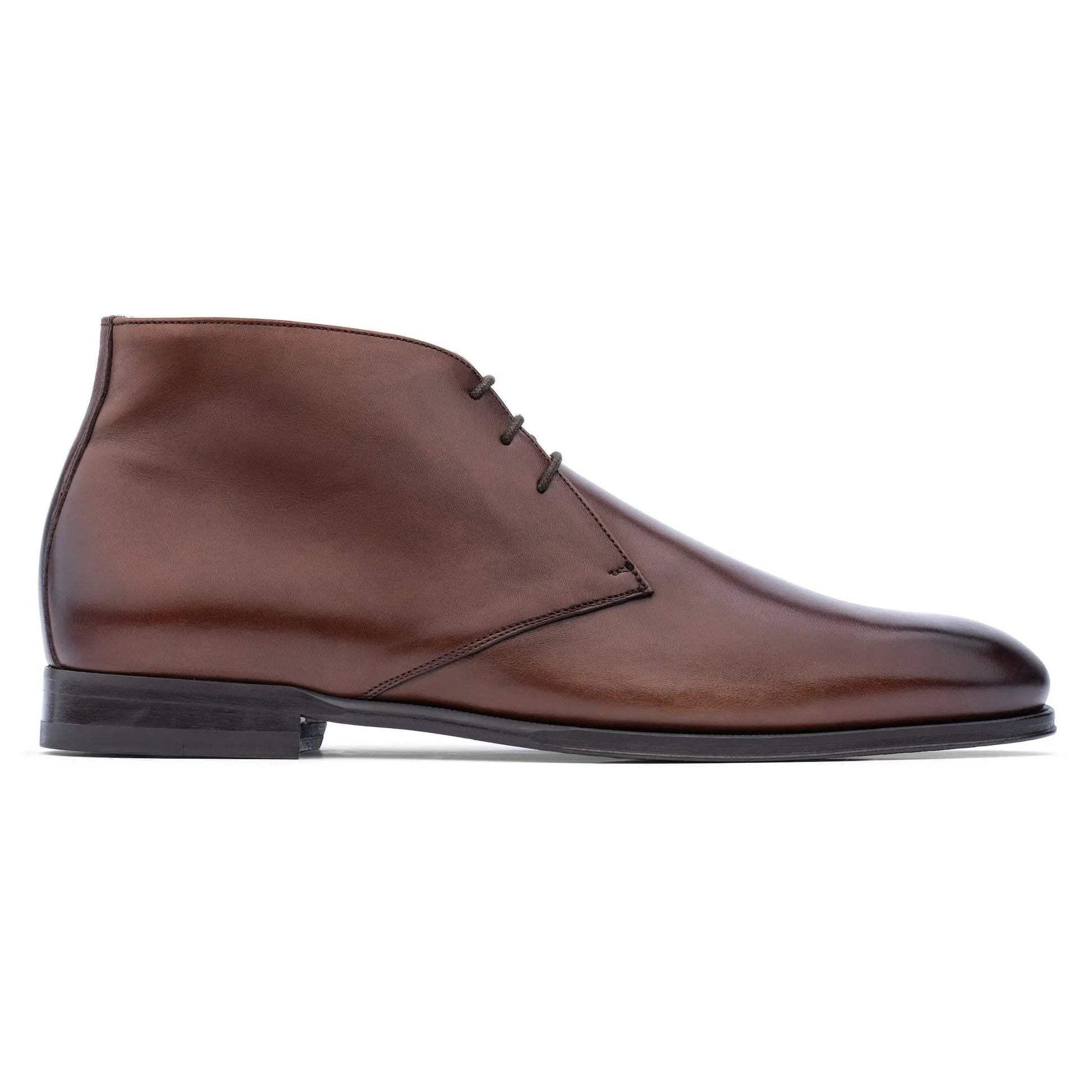 Leigh Burnished Brown Calf Chukka Boot - To Boot New York