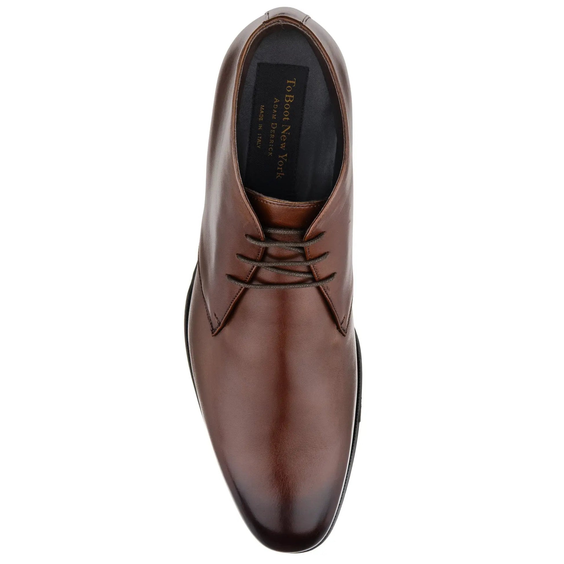 Leigh Burnished Brown Calf Chukka Boot - To Boot New York