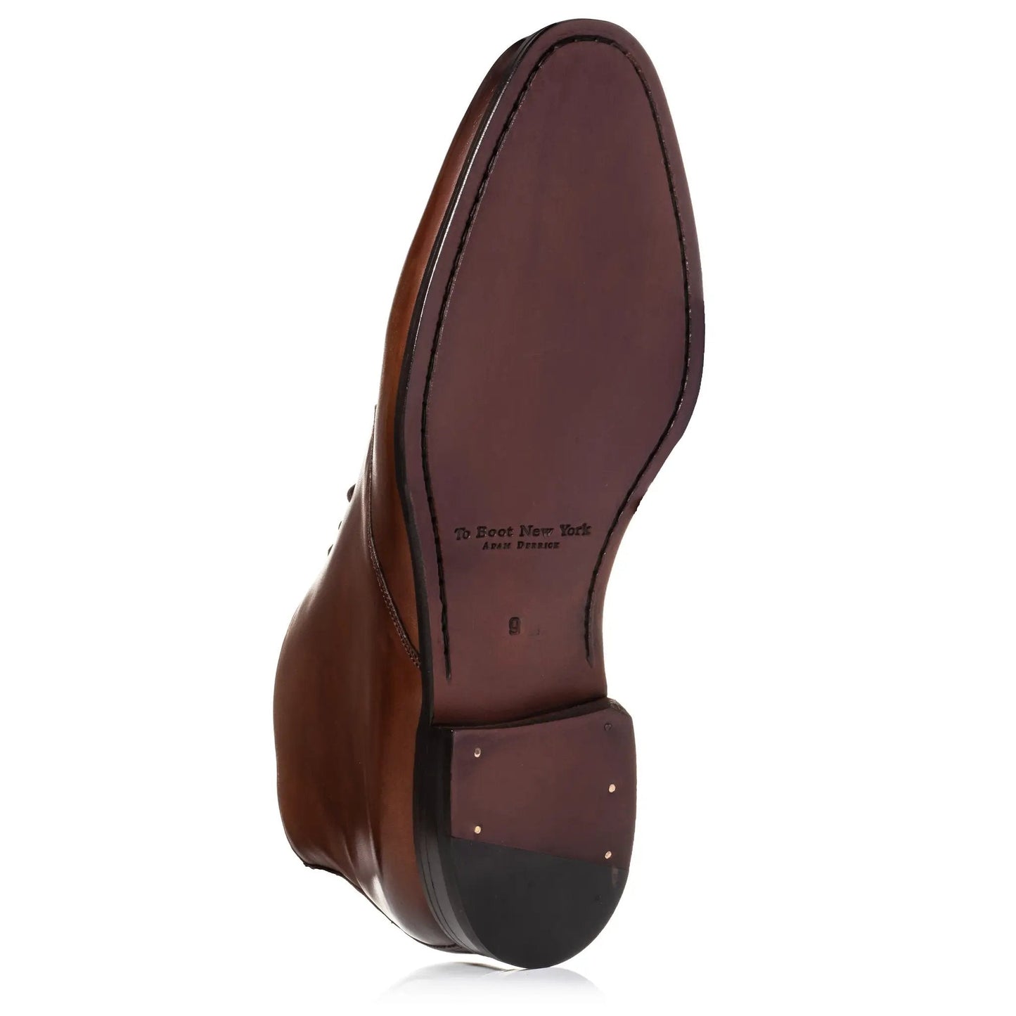 Leigh Burnished Brown Calf Chukka Boot - To Boot New York