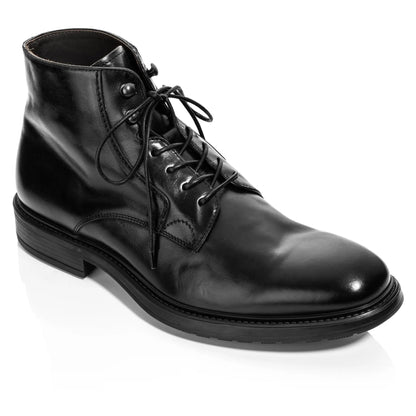 Major Black Calf Lace-Up Boot - To Boot New York
