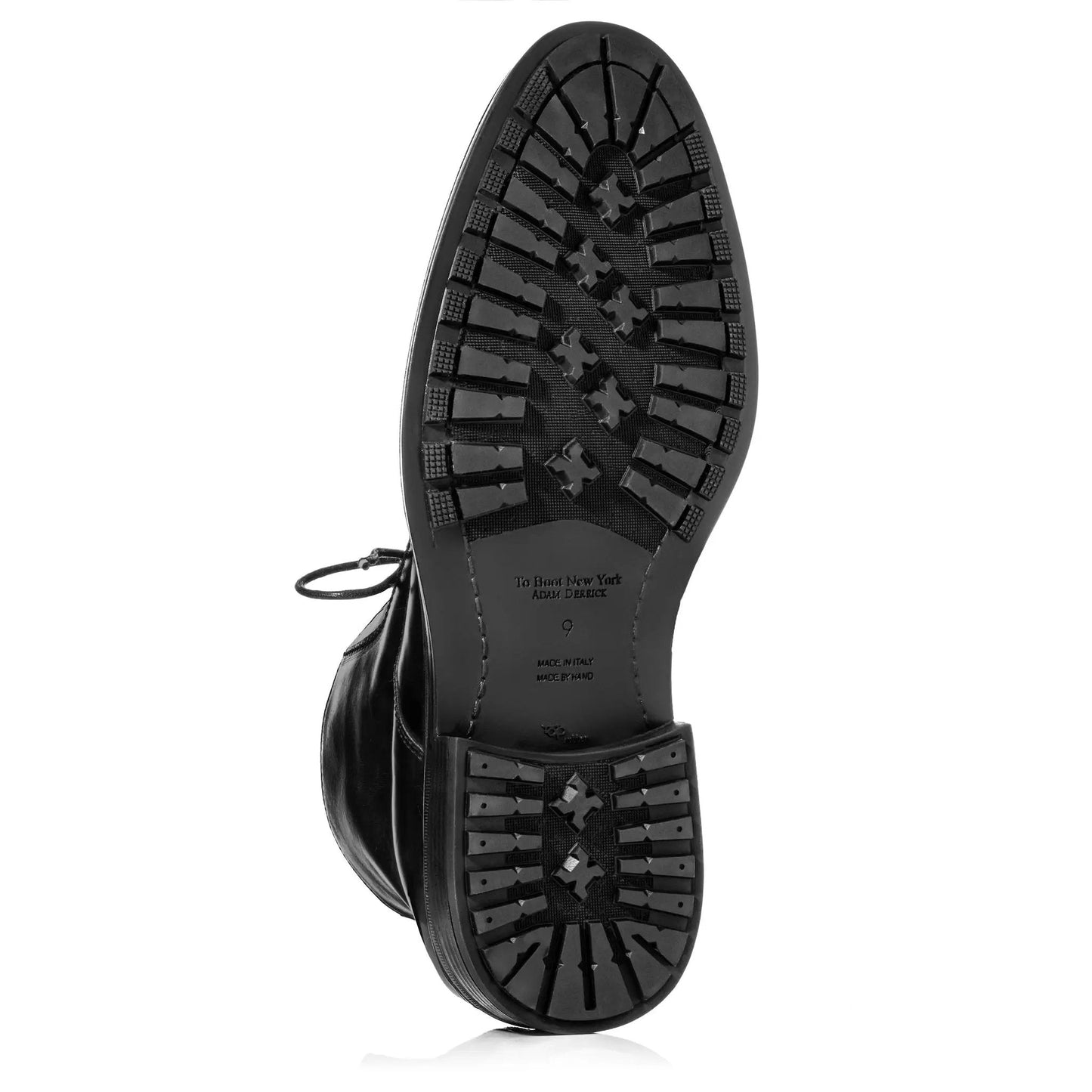 Major Black Calf Lace-Up Boot - To Boot New York