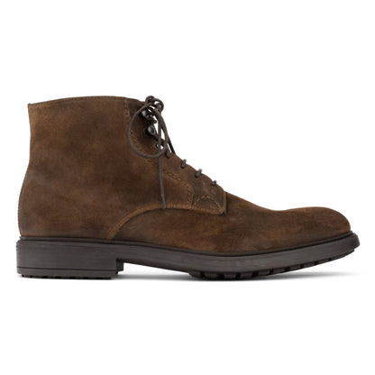Major Mid Brown Suede Lace-Up Boot - To Boot New York