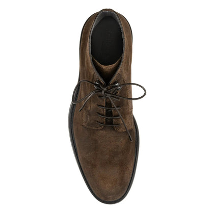Major Mid Brown Suede Lace-Up Boot - To Boot New York