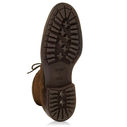 Major Mid Brown Suede Lace-Up Boot - To Boot New York