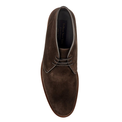 Monaco Dark Brown Suede Desert Boot - To Boot New York