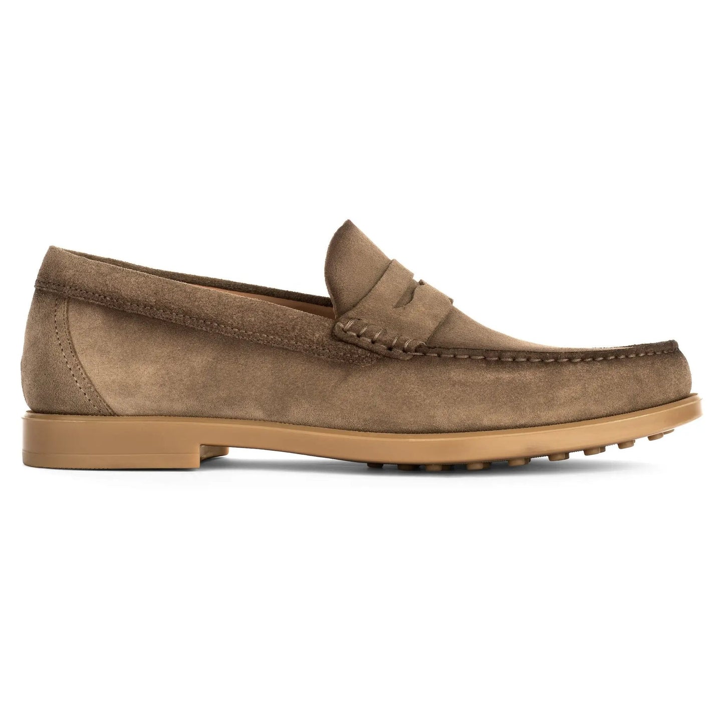 Bennett Taupe Suede College Penny Loafer - To Boot New York
