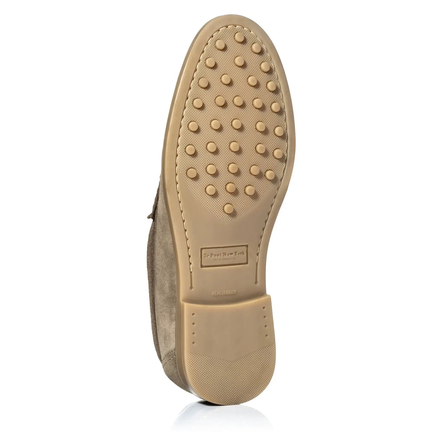 Bennett Taupe Suede College Penny Loafer - To Boot New York