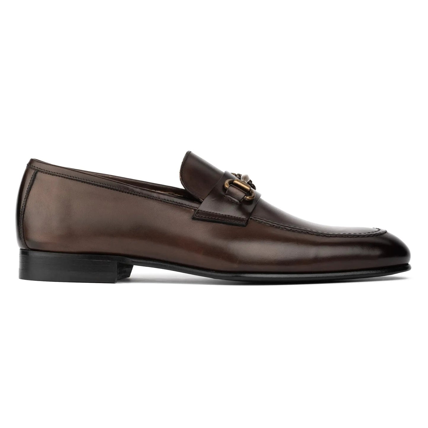 Berkshire Burnished Brown Calf Bit Loafer - To Boot New York