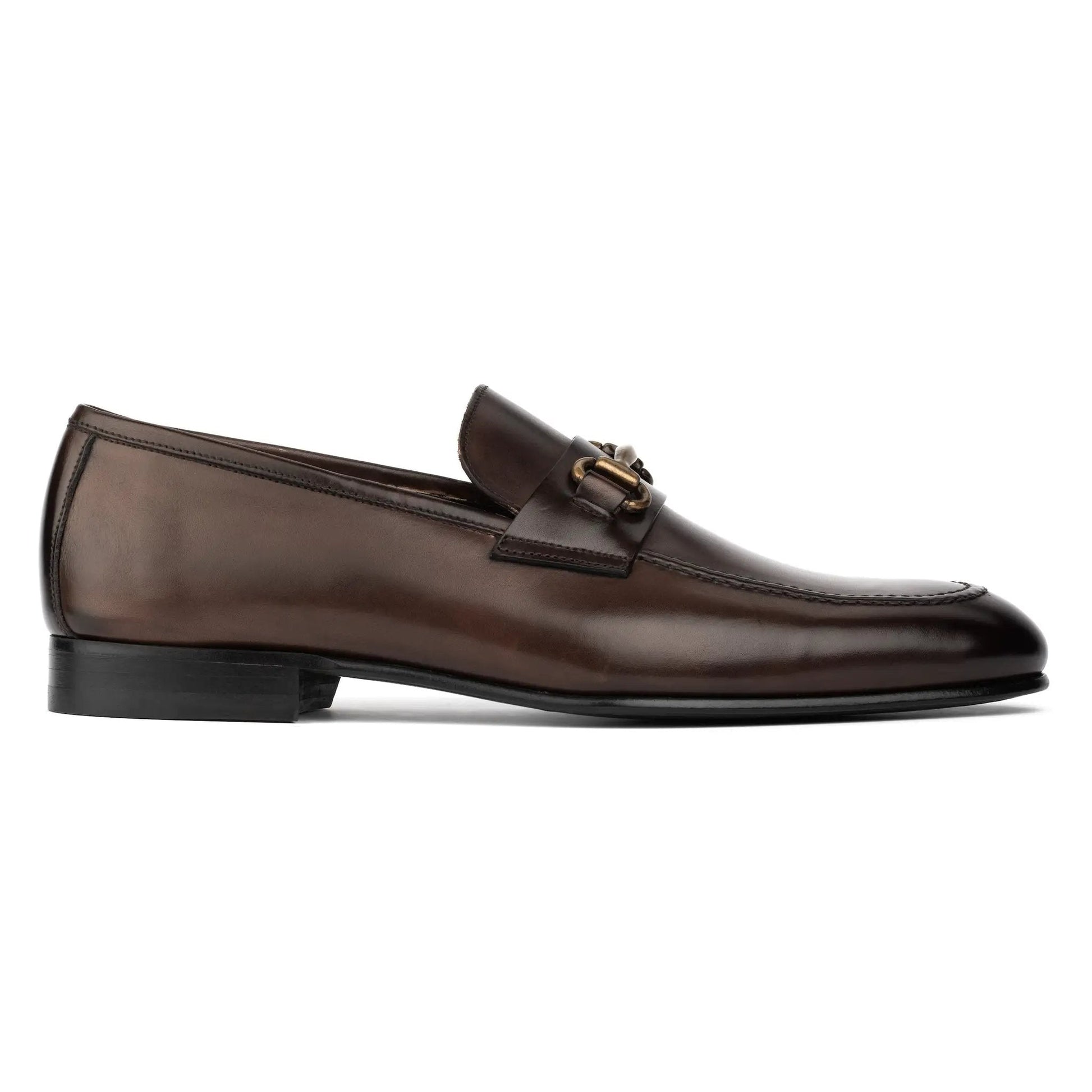 Berkshire Burnished Brown Calf Bit Loafer - To Boot New York