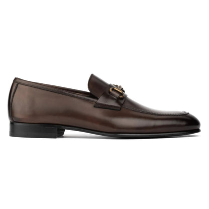 Berkshire Burnished Brown Calf Bit Loafer - To Boot New York