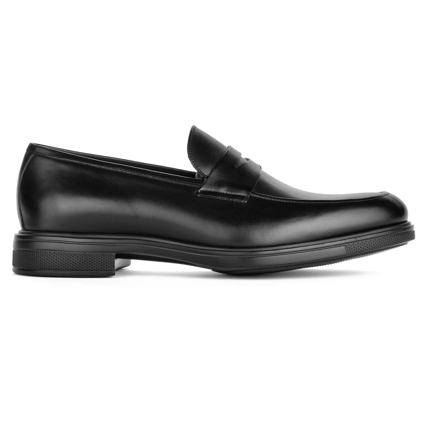 Bernard Black Calf Leather Penny Loafer - To Boot New York