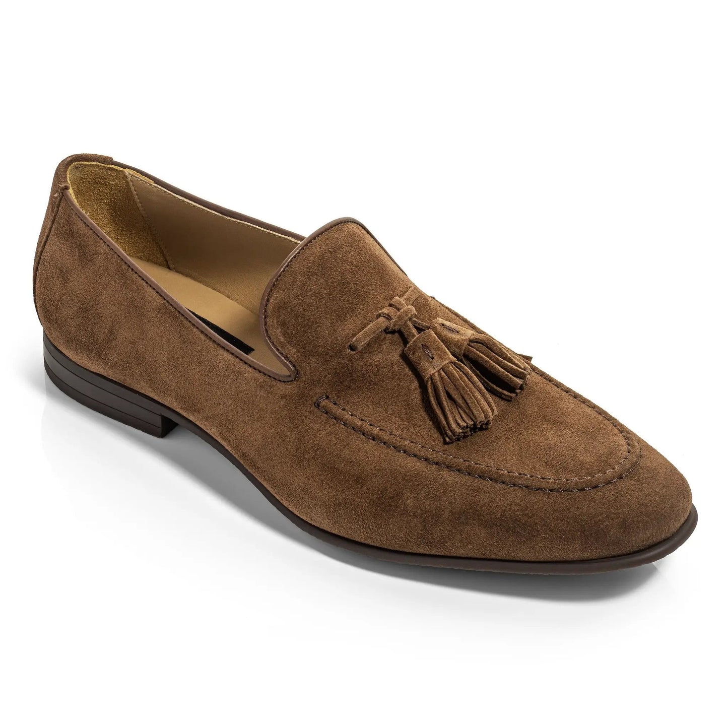 Calistoga Brown Suede Tassel Loafer - To Boot New York