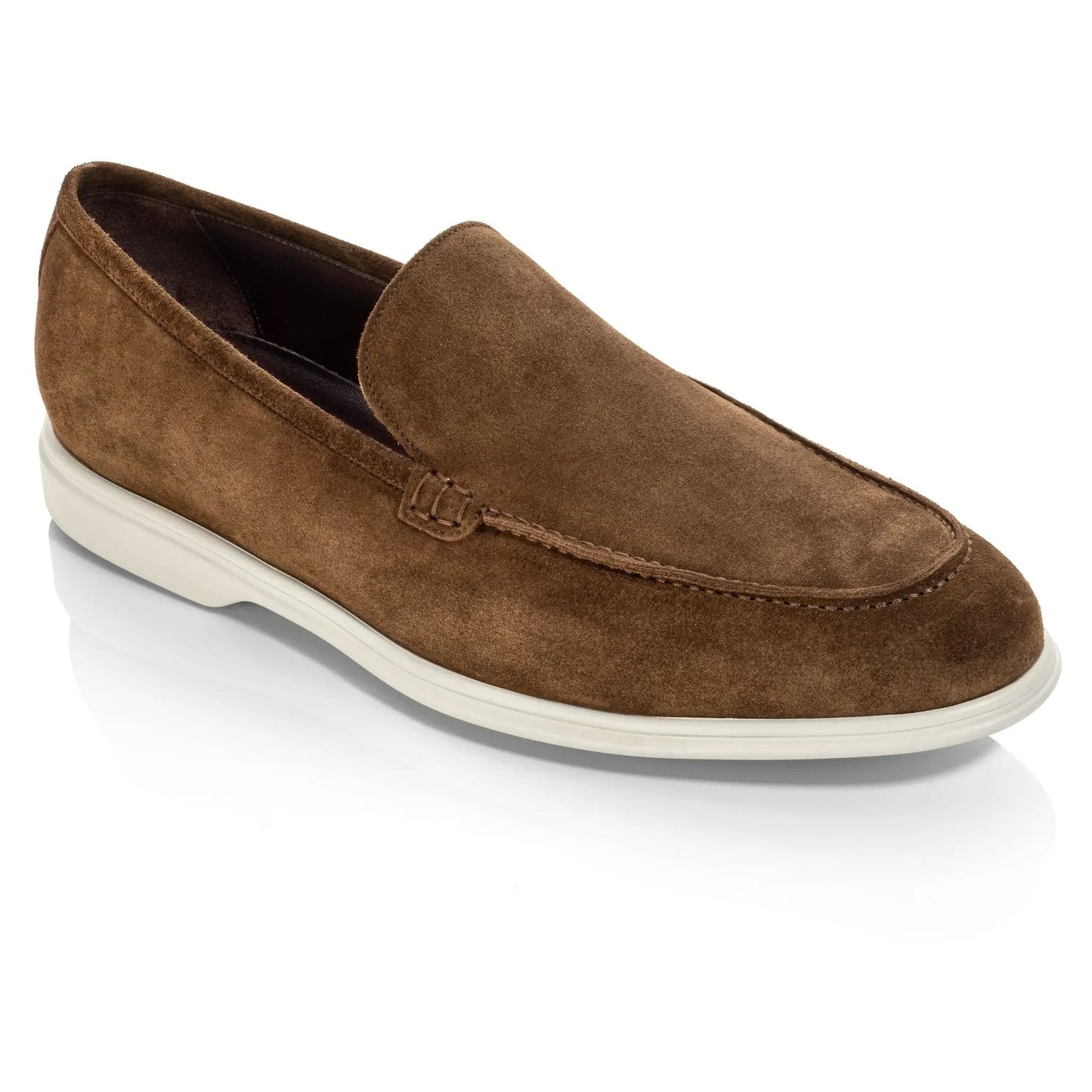 Cassidy Mid Brown Suede Slip-On Loafer - To Boot New York