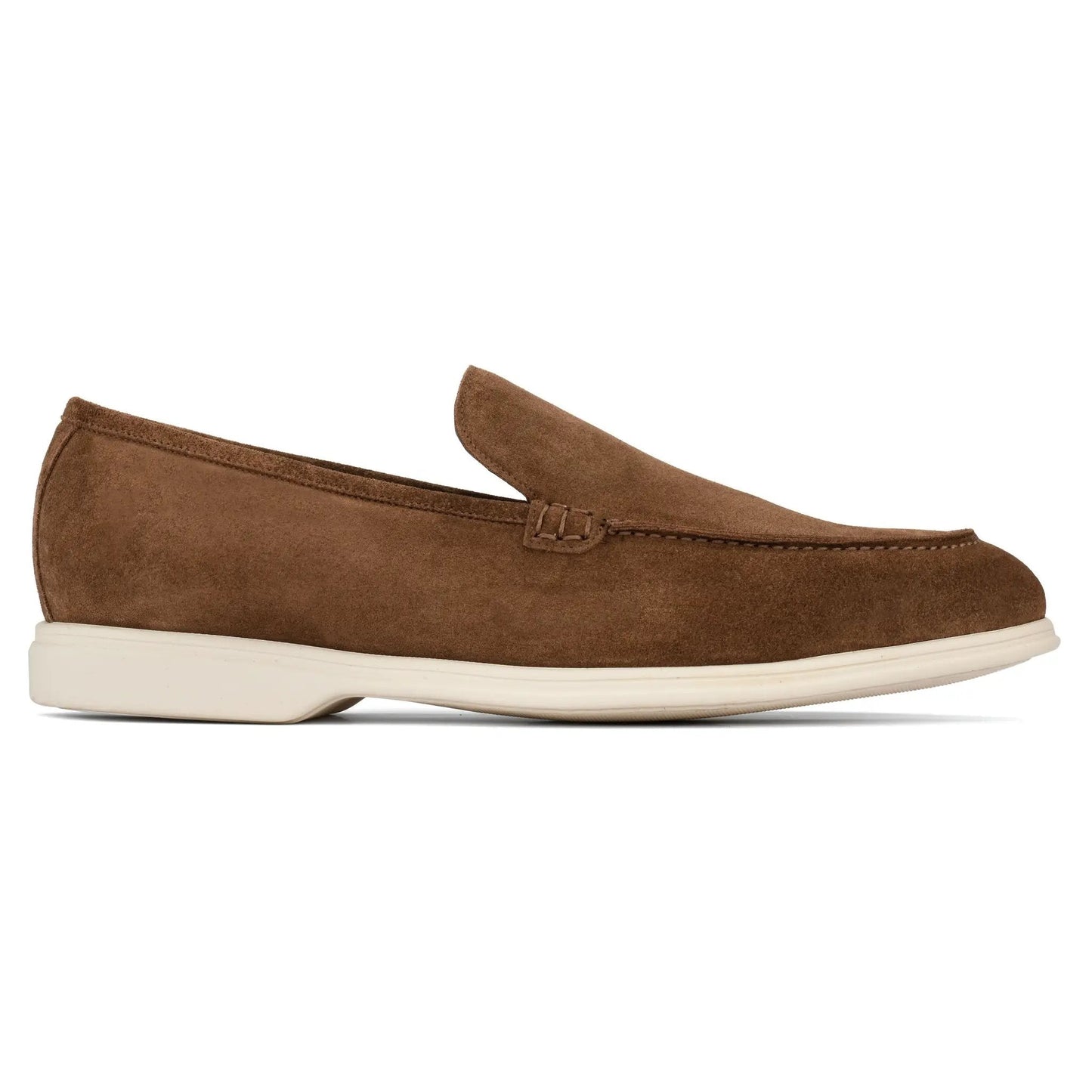 Cassidy Mid Brown Suede Slip-On Loafer - To Boot New York