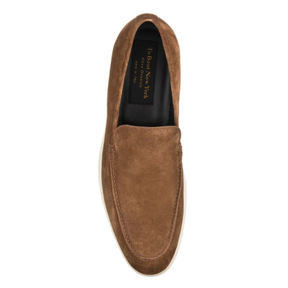 Cassidy Mid Brown Suede Slip-On Loafer - To Boot New York
