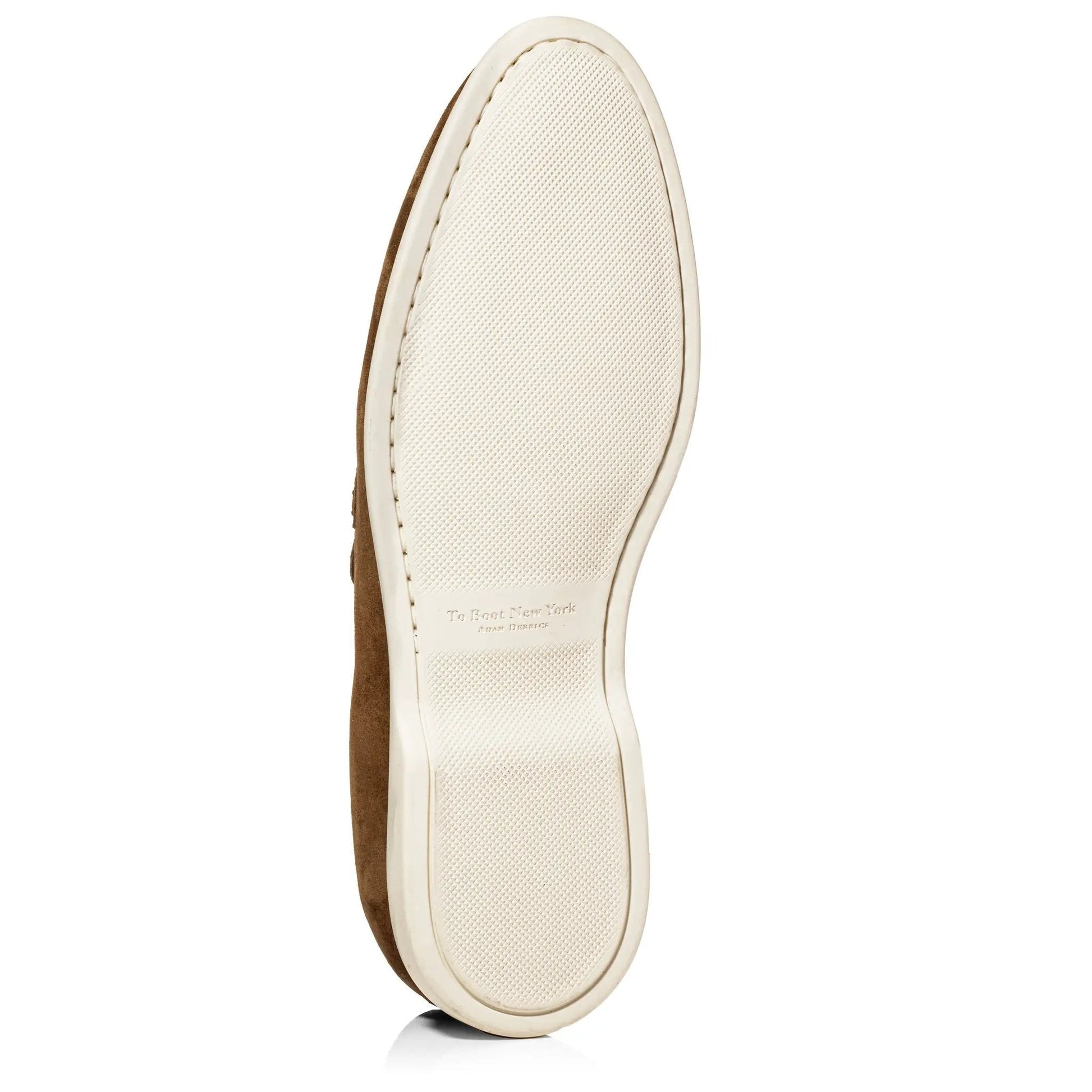 Cassidy Mid Brown Suede Slip-On Loafer - To Boot New York