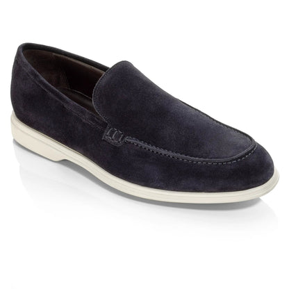 Cassidy Navy Suede Slip-On Loafer - To Boot New York