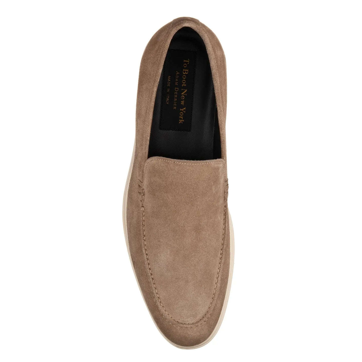 Cassidy Taupe Suede Slip-On Loafer - To Boot New York