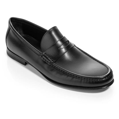 Clapton Black Calf Penny Loafer - To Boot New York