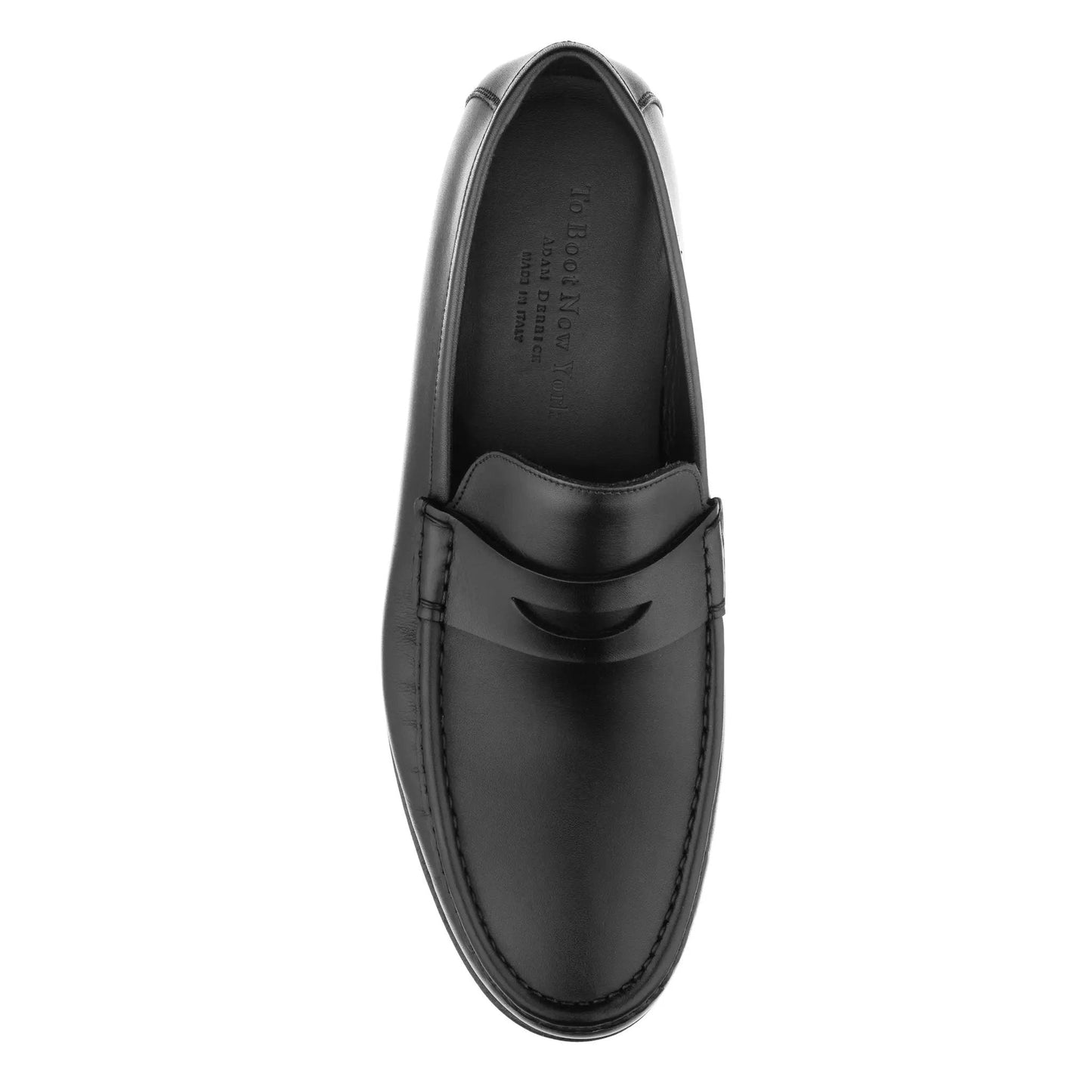 Clapton Black Calf Penny Loafer - To Boot New York