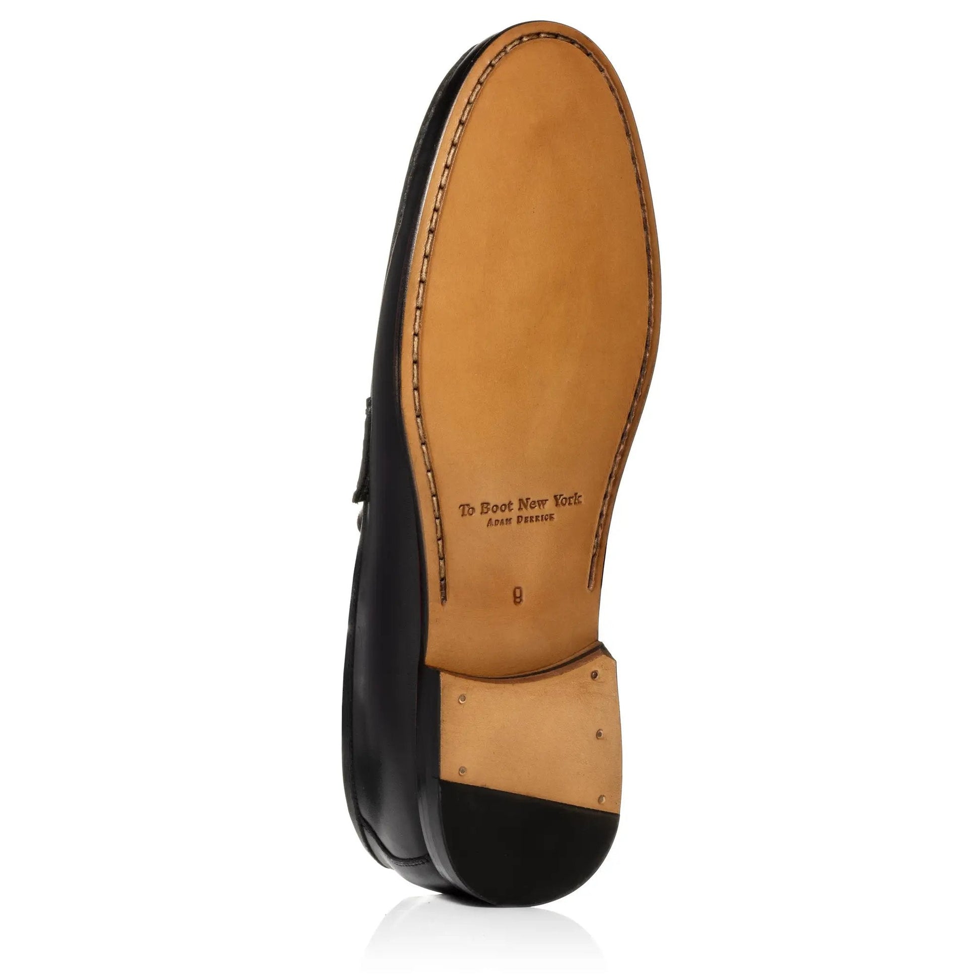 Clapton Black Calf Penny Loafer - To Boot New York