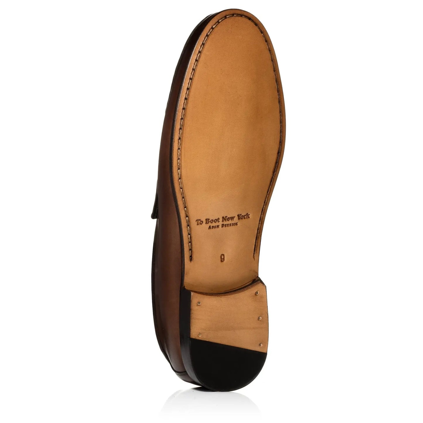 Clapton Burnished Brown Calf Penny Loafer - To Boot New York