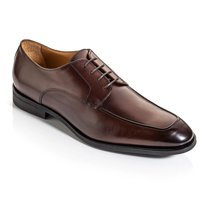 Dimitri Burnished Brown Leather Derby Oxford - To Boot New York