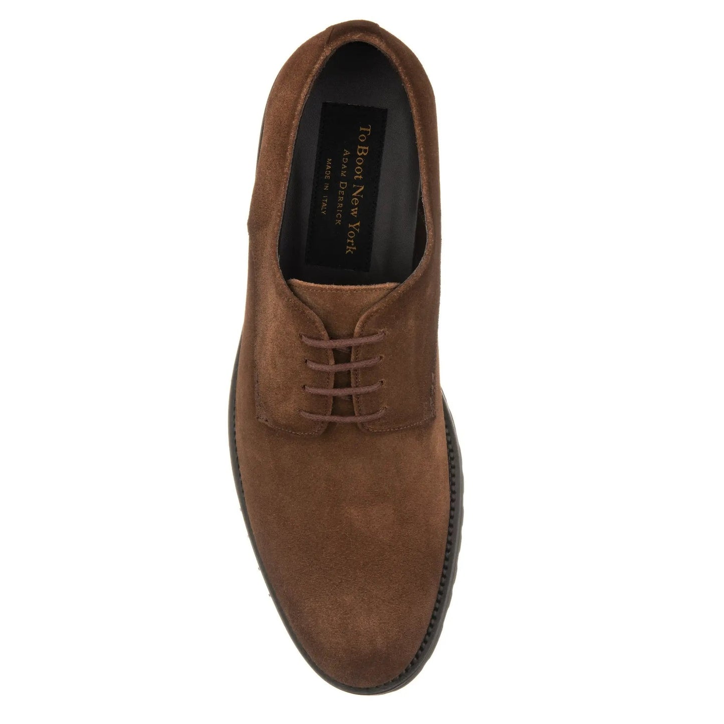 Parkrose Brown Suede Derby Oxford - To Boot New York