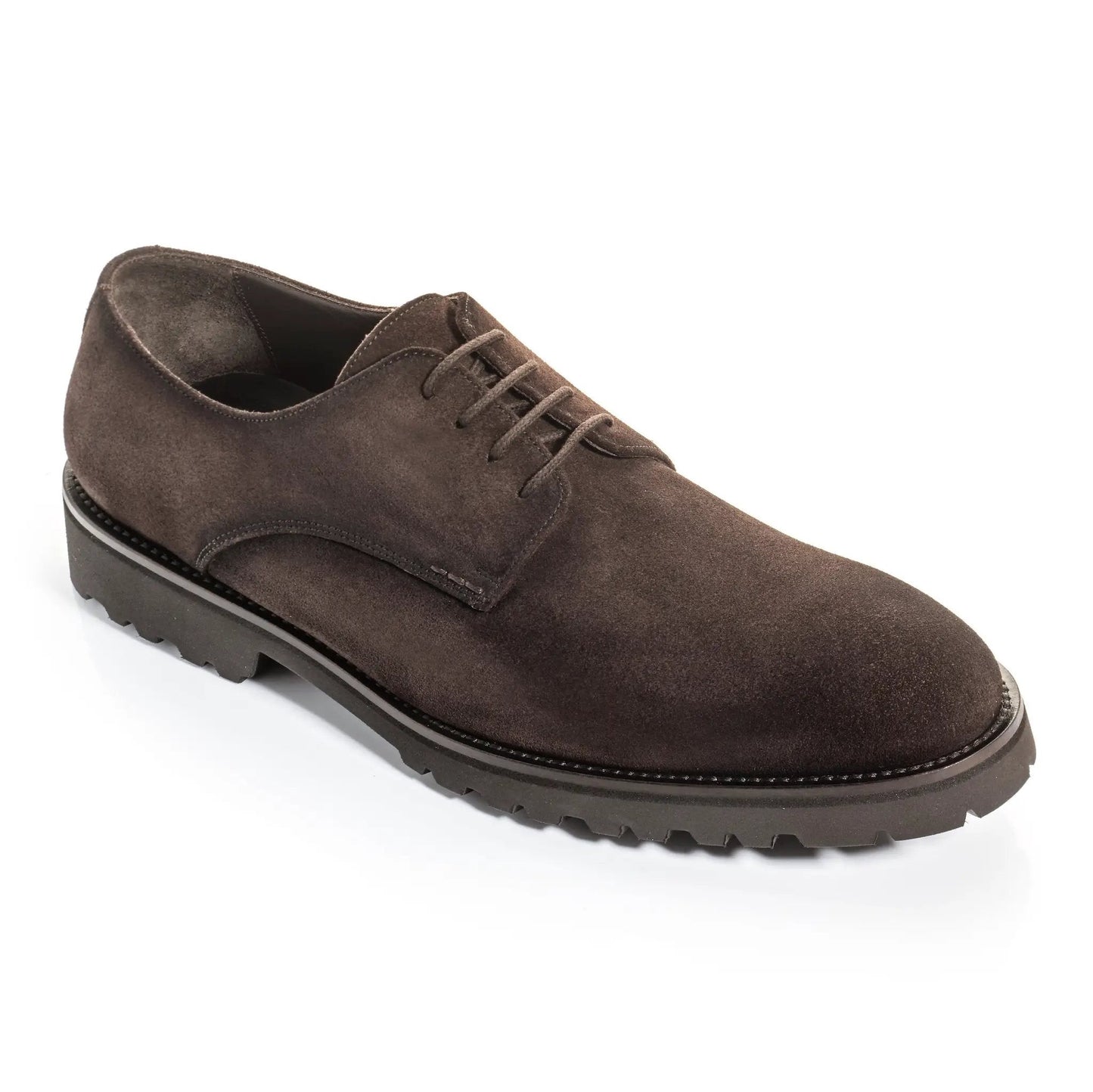 Parkrose Dark Brown Suede Derby Oxford - To Boot New York