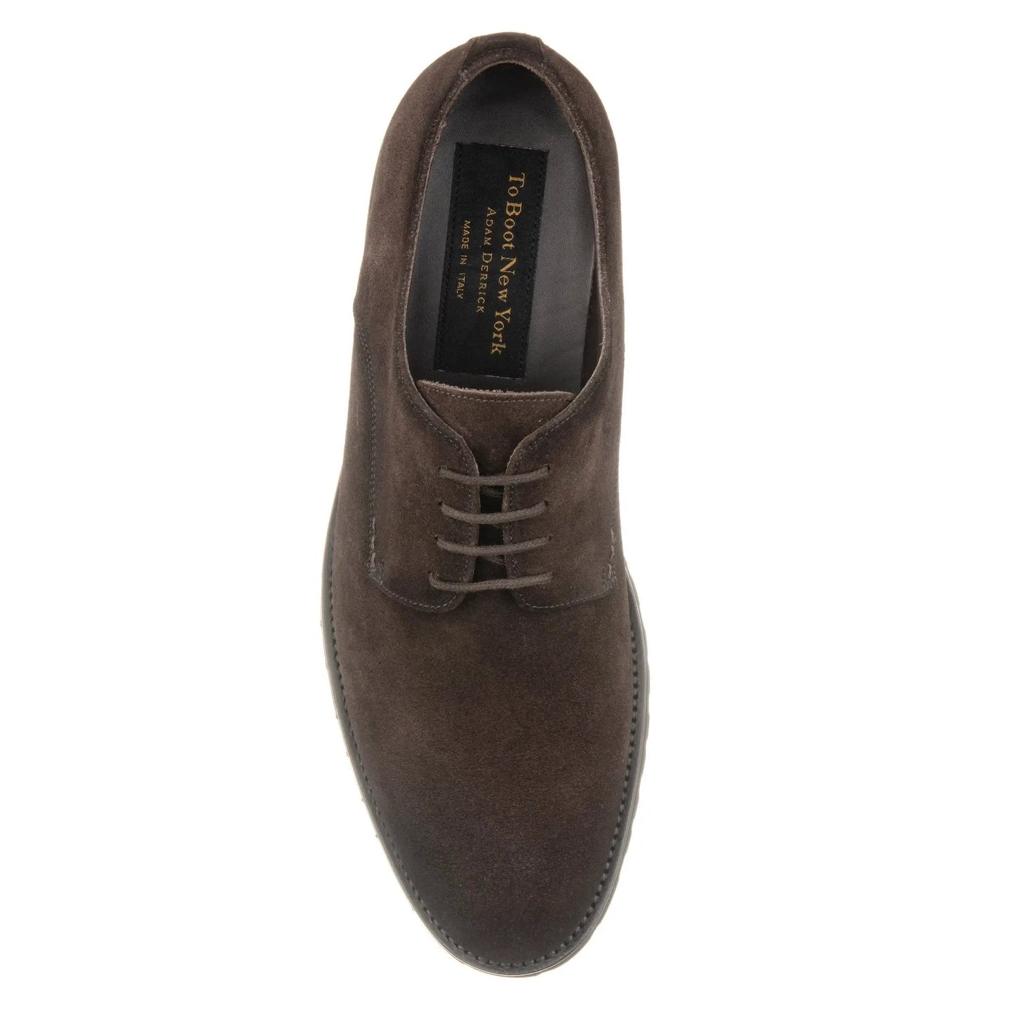 Parkrose Dark Brown Suede Derby Oxford - To Boot New York