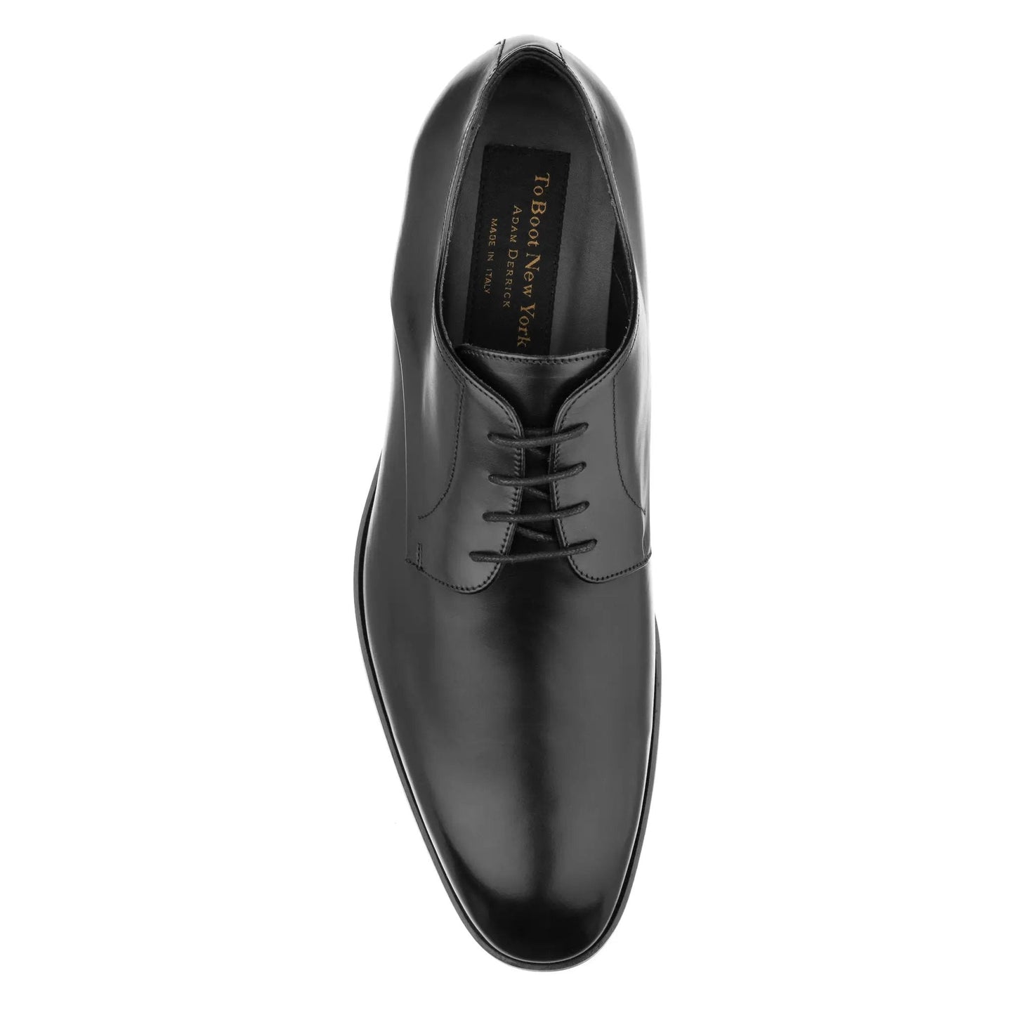 Parsons Black Calf Leather Derby Oxford - To Boot New York