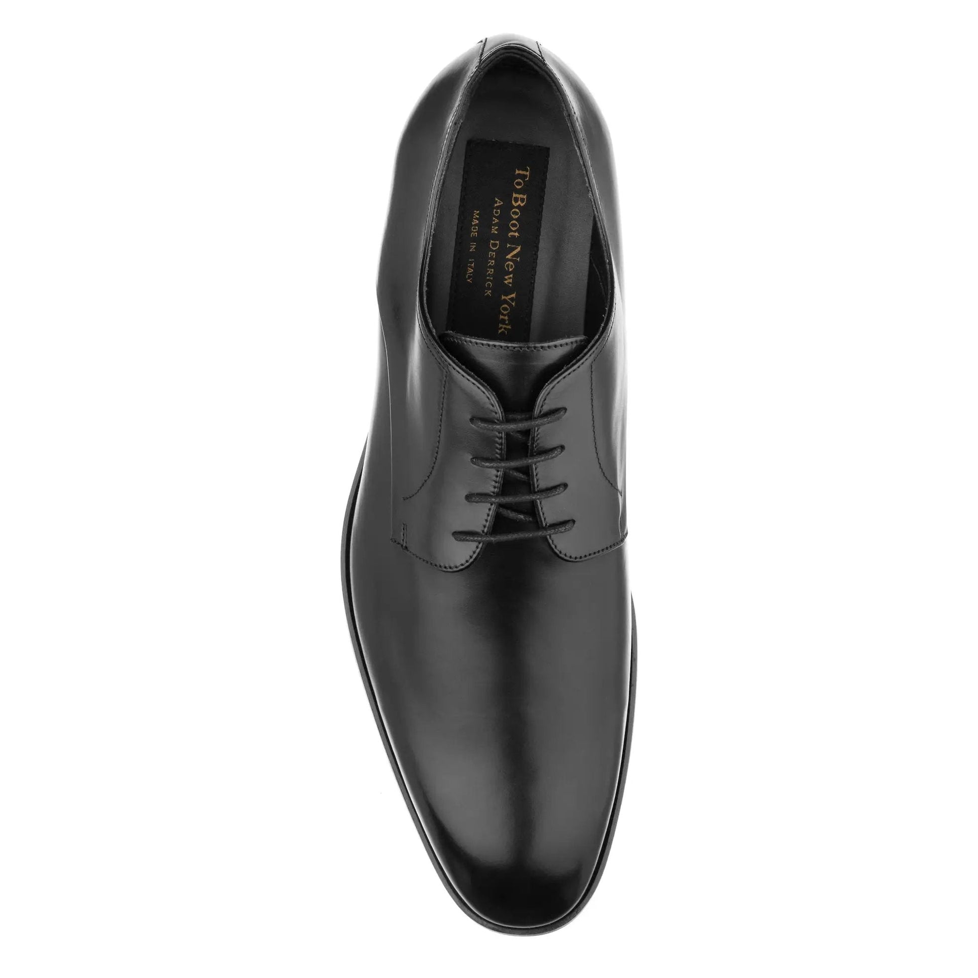 Parsons Black Calf Leather Derby Oxford - To Boot New York