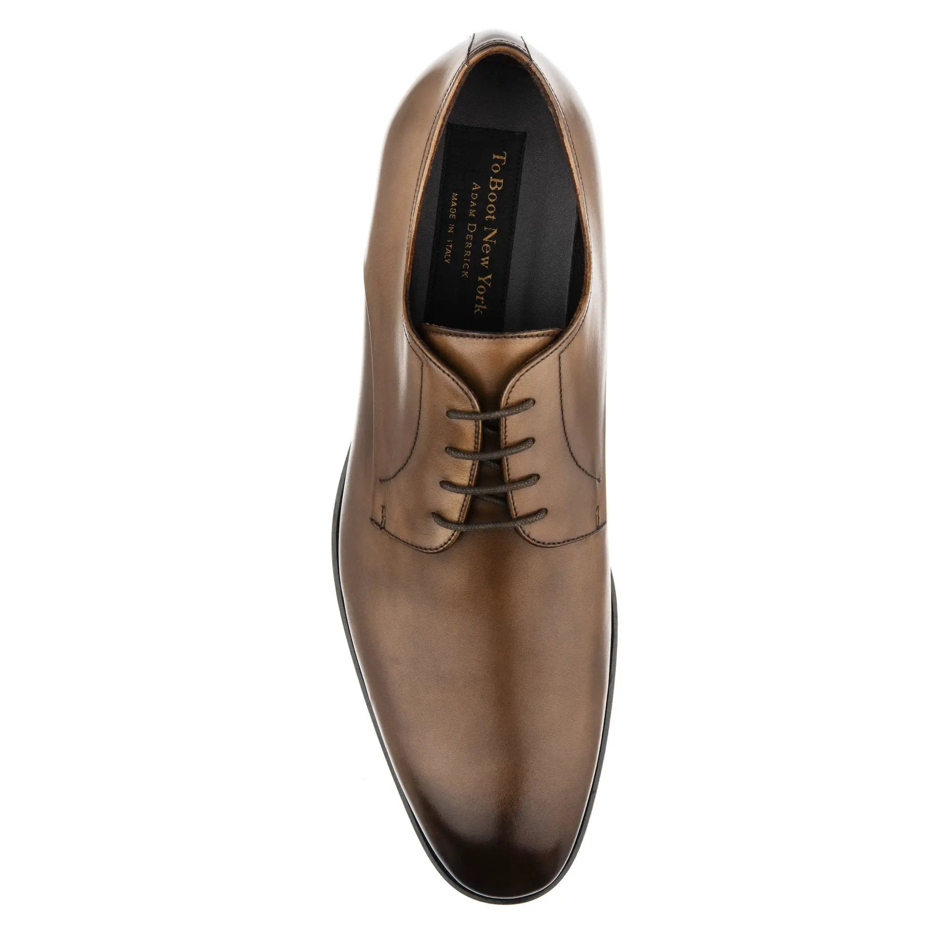 Parsons Medium Tan Calf Derby Oxford - To Boot New York