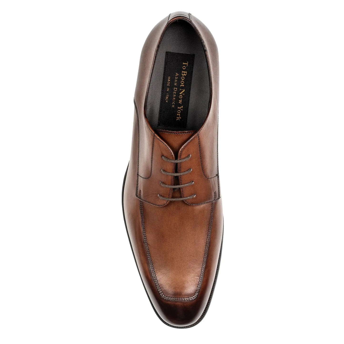 Shatner Burnished Brown Apron Oxford - To Boot New York