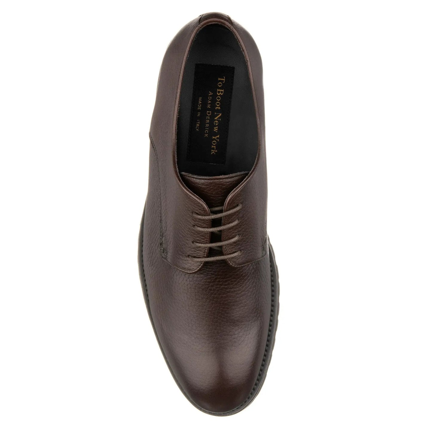 Williamsburg Dark Brown Deerskin Oxford Lace-Up - To Boot New York
