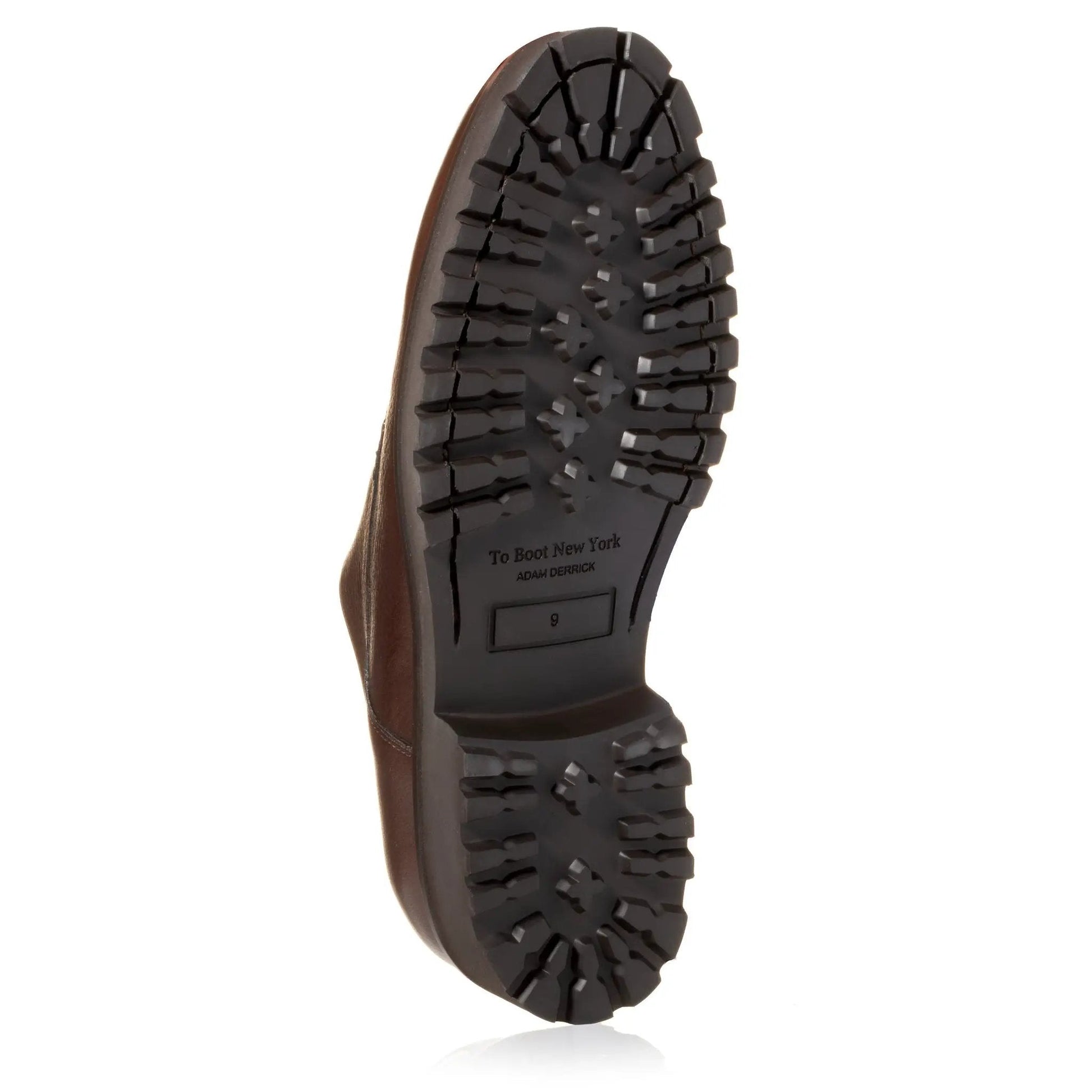 Williamsburg Dark Brown Deerskin Oxford Lace-Up - To Boot New York