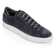 Navy Blue Suede