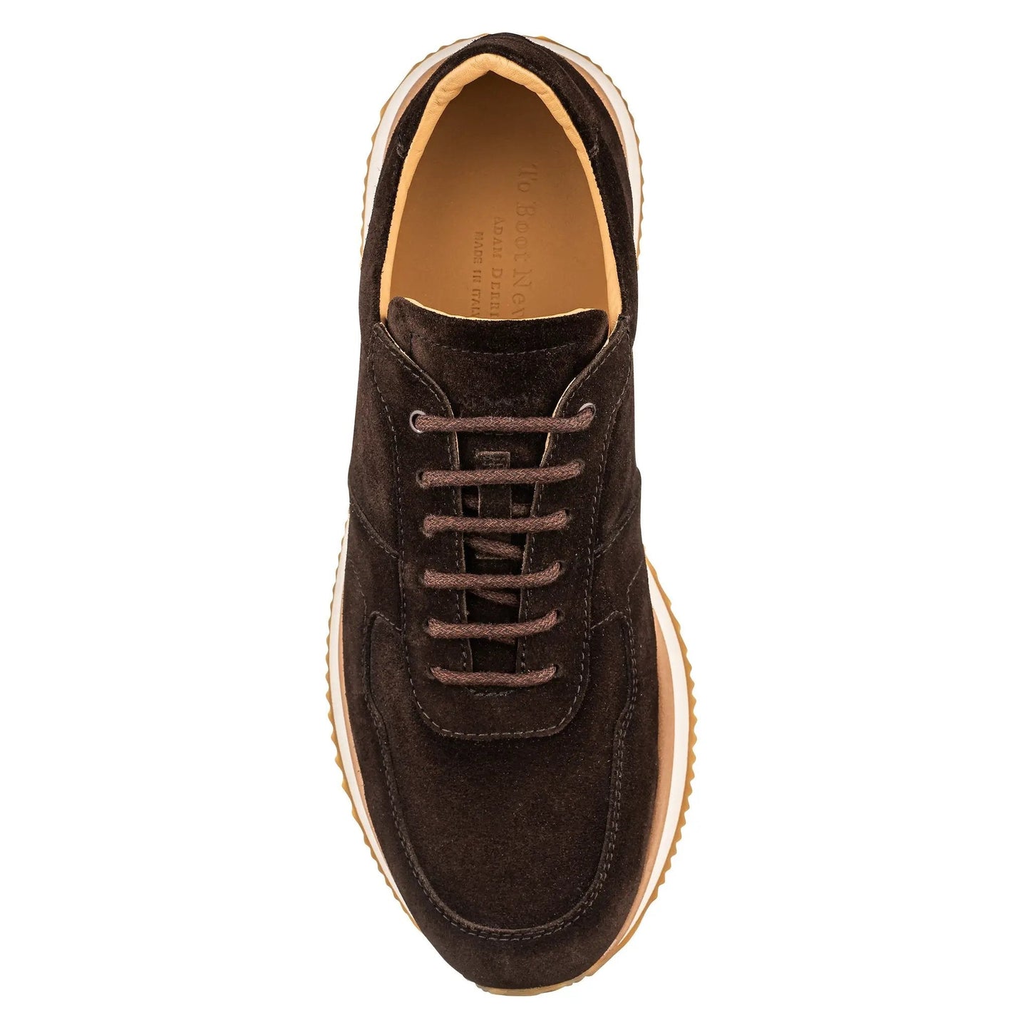 Fanning Dark Brown Suede Sneaker - To Boot New York