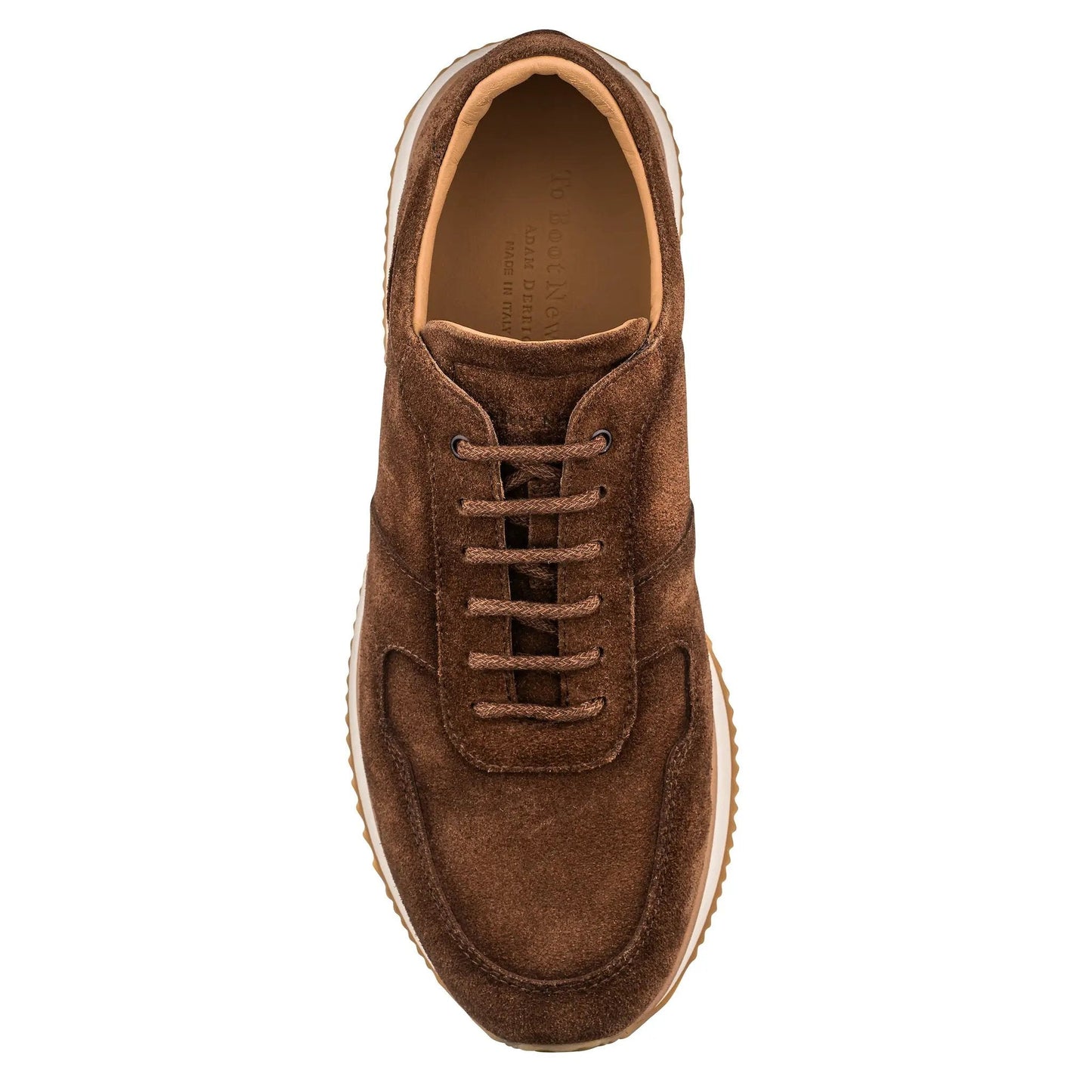 Fanning Mid Brown Suede Sneaker - To Boot New York