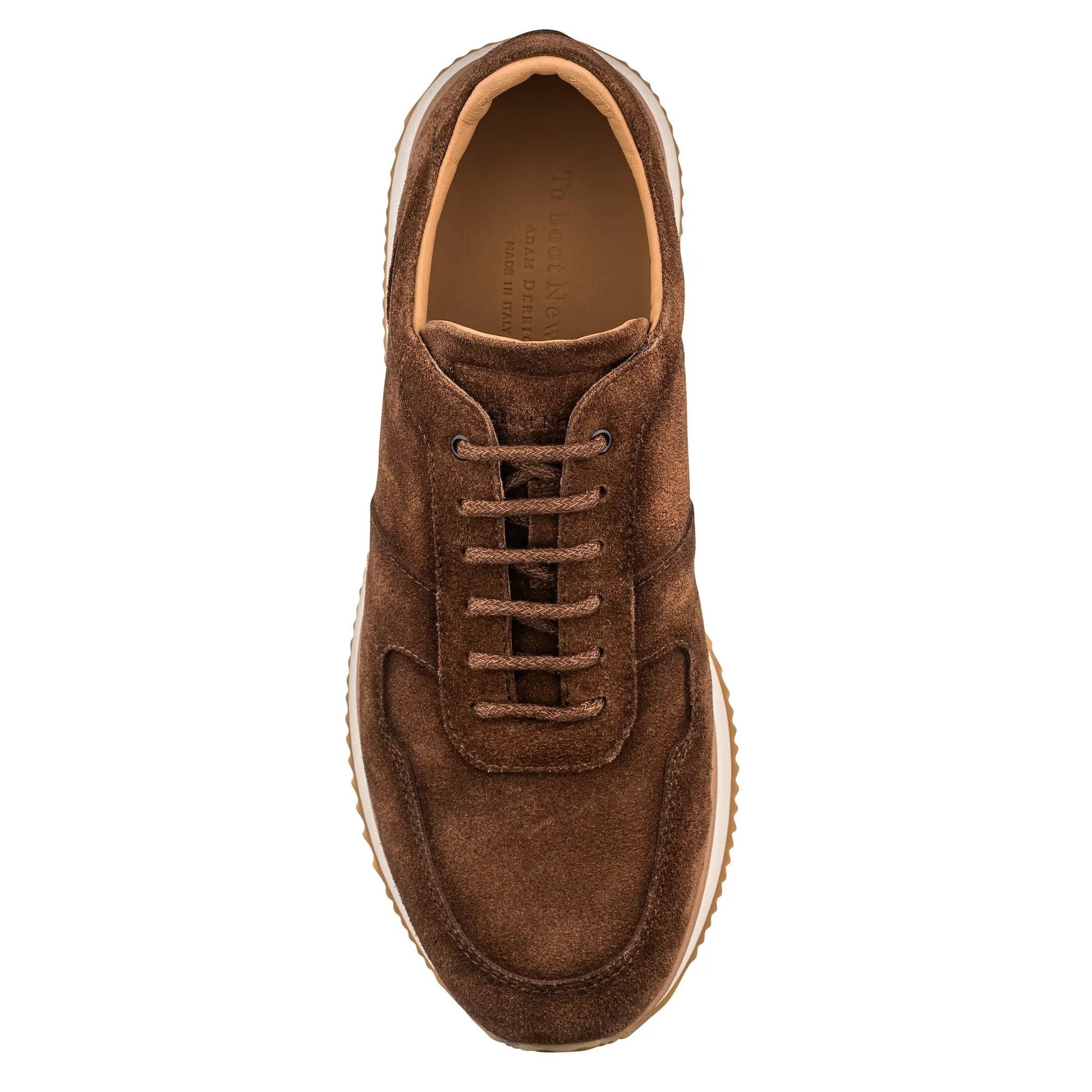 Fanning Mid Brown Suede Sneaker - To Boot New York