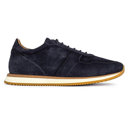 Fanning Navy Blue Suede Sneaker - To Boot New York