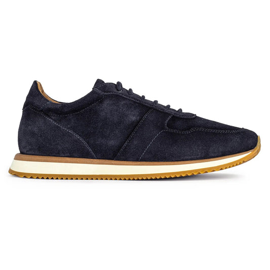 Fanning Navy Blue Suede Sneaker - To Boot New York