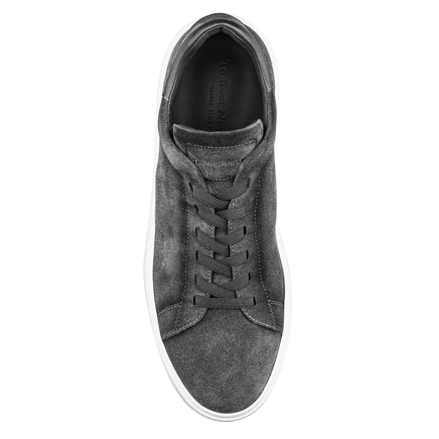 James Grey Aero Suede Stretch Lace Luxury Low-Top Sneaker - To Boot New York