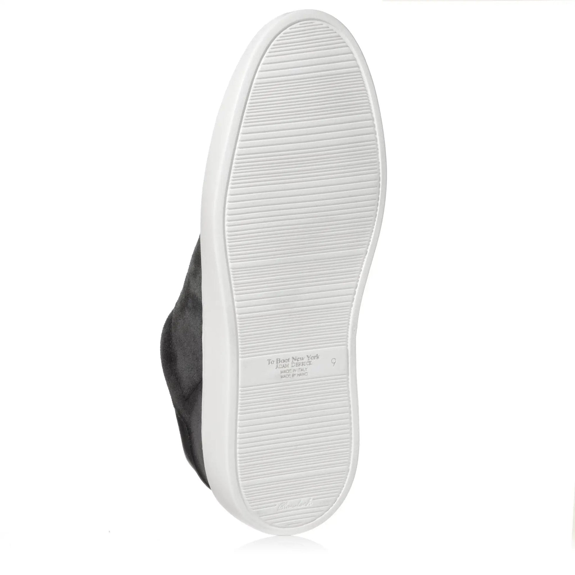 James Grey Aero Suede Stretch Lace Luxury Low-Top Sneaker - To Boot New York
